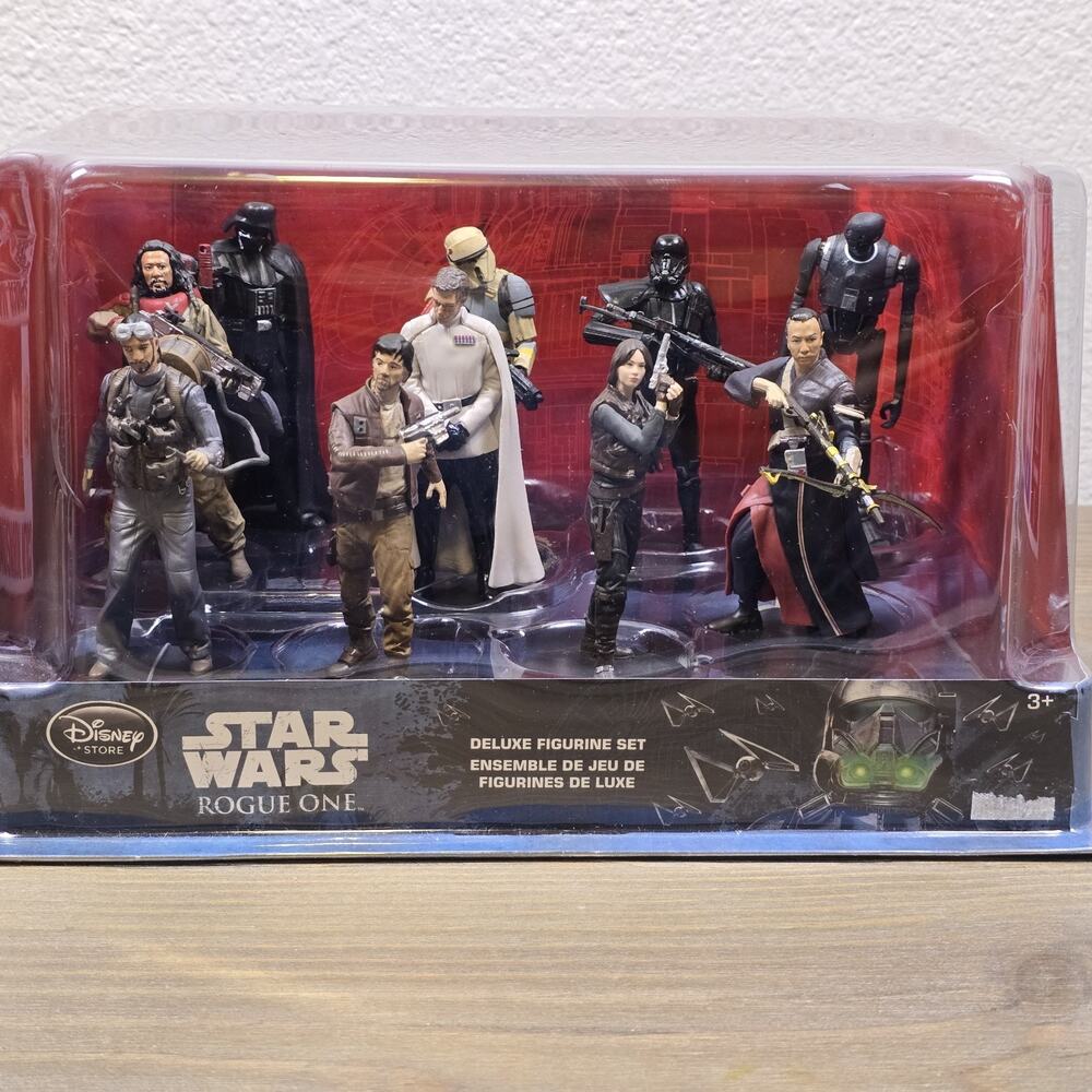 Disney Deluxe Star Wars Rogue One Figure Set Store Exclusive New